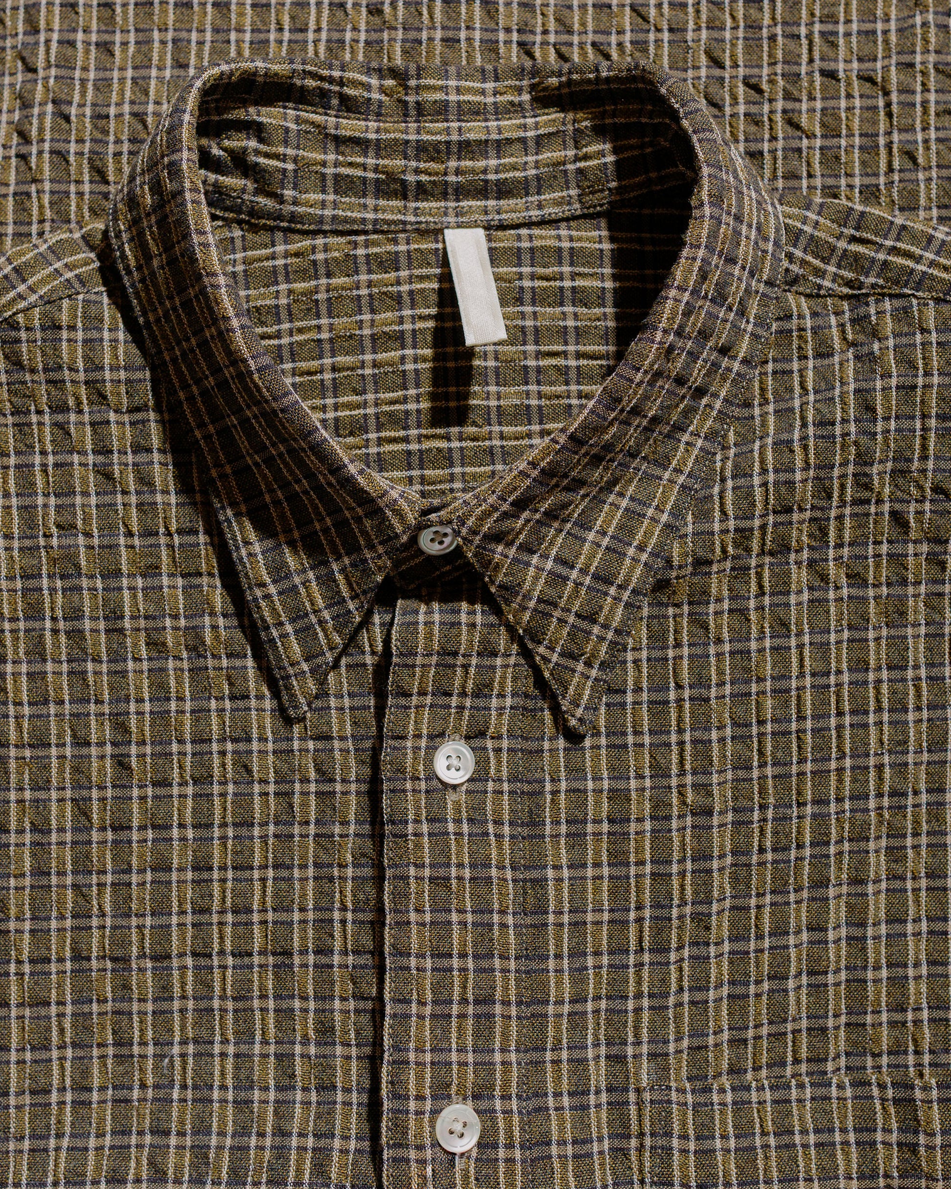 Sunflower Stable Shirt Check Khaki