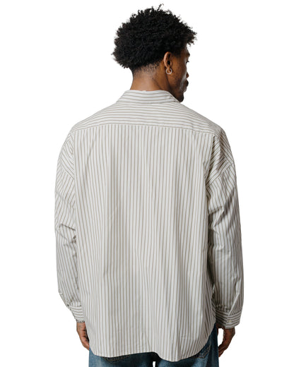 Sunflower Stable Shirt Stripe Khaki