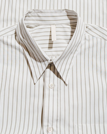 Sunflower Stable Shirt Stripe Khaki