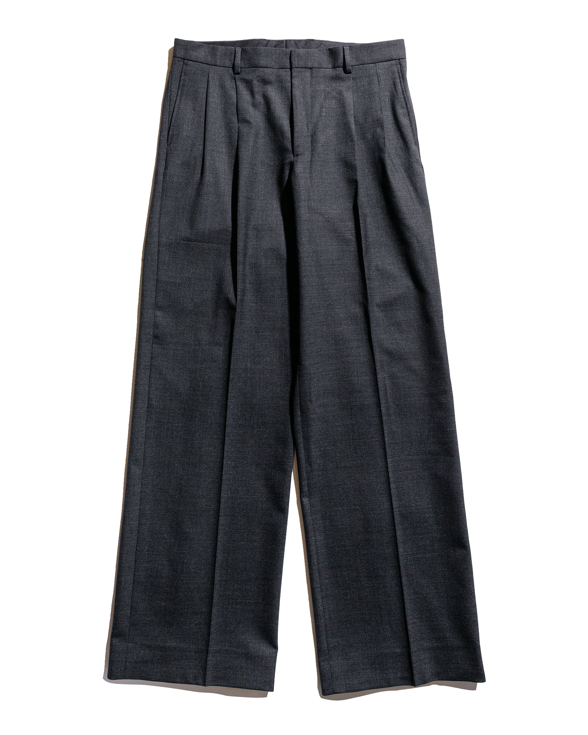 Sunflower Wide Pleated Trouser サイズ46 SunflowerWidePleatedTrouserAnt