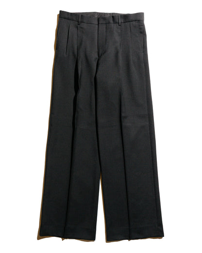 Sunflower Wide Pleated Trouser Black