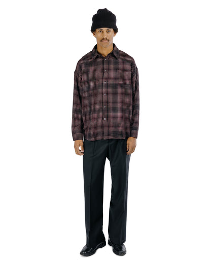 lost & found Sunflower Sunflower Wide Pleated Trouser Tropical Wool 999 Black