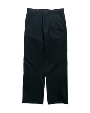 Sunflower Straight Wool Trousers Antracite at