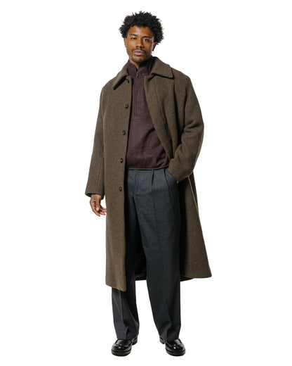 Sunflower Wool Half Zip Brown