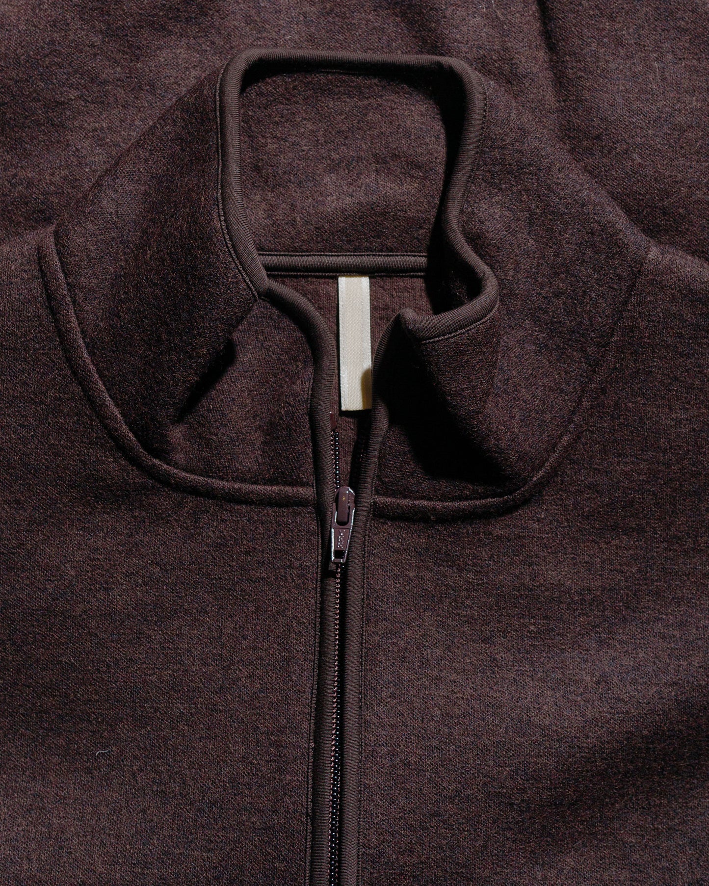 Sunflower Wool Half Zip Brown