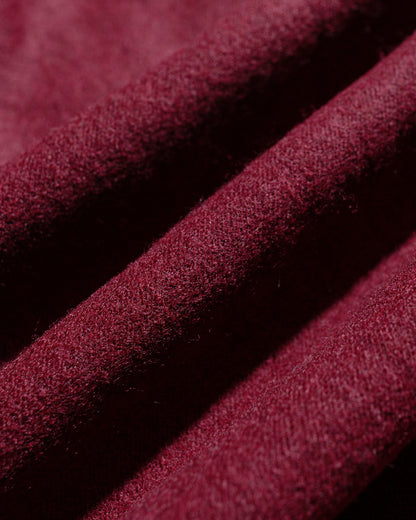 Sunflower Wool Half Zip Burgundy