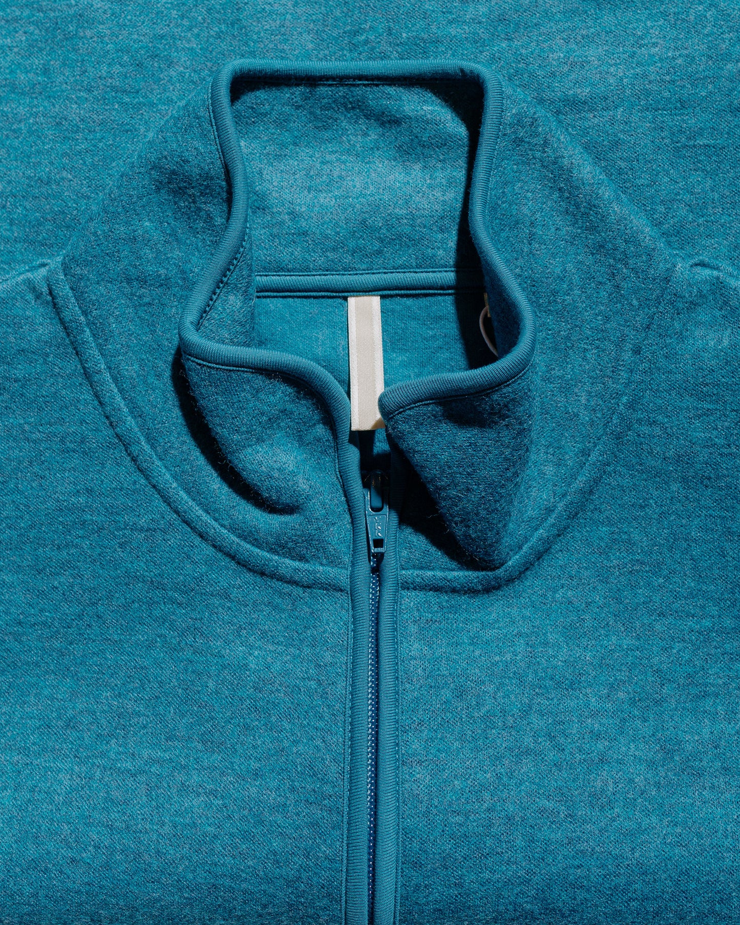 Sunflower Wool Half Zip Ice Blue