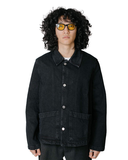 Sunflower Worker Jacket Black model front