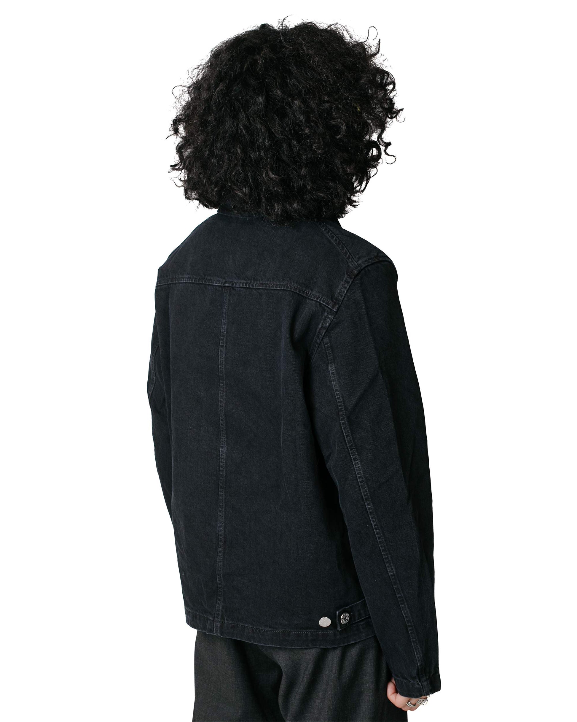 Sunflower Worker Jacket Black model back