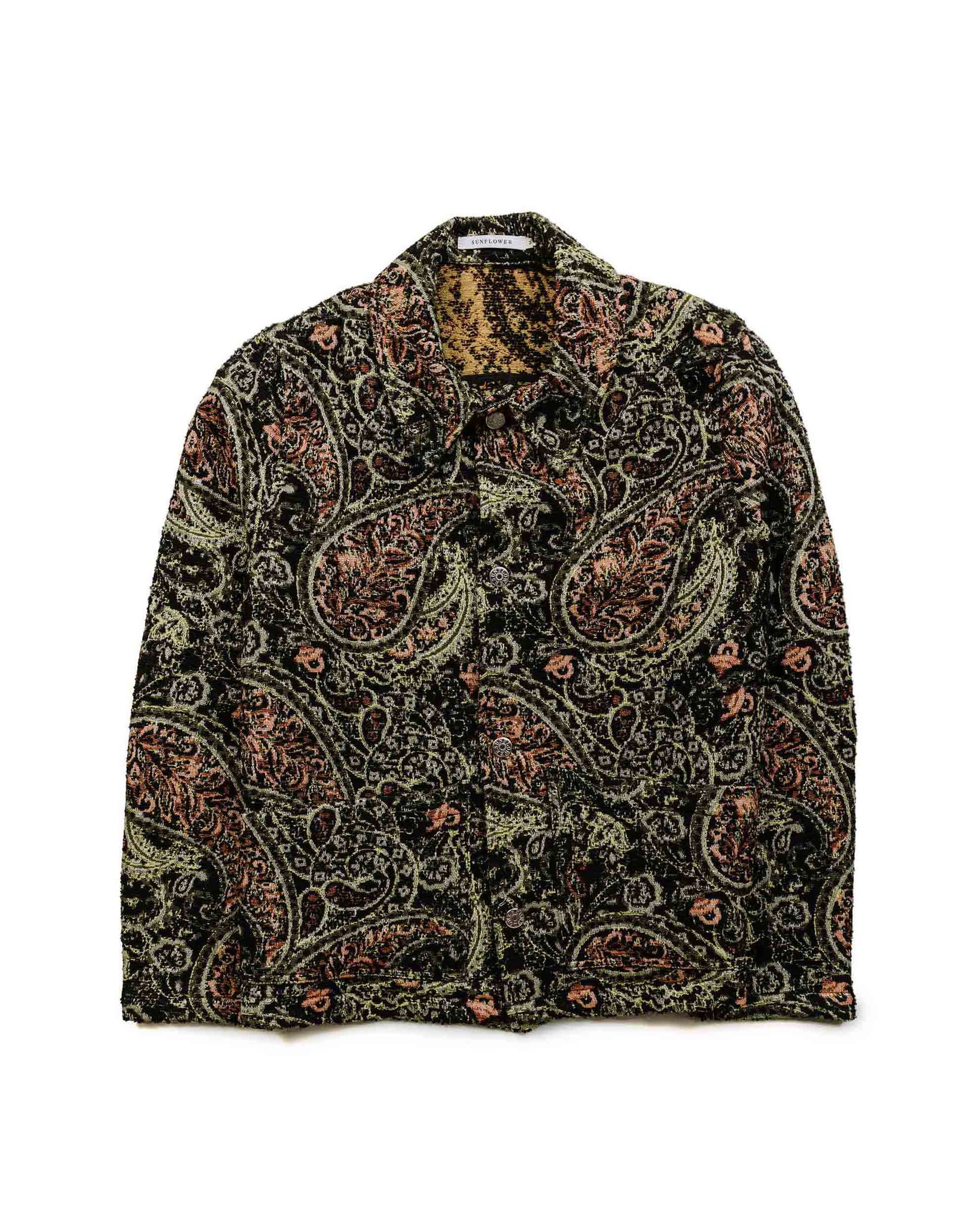 Sunflower Worker Jacket Black Paisley