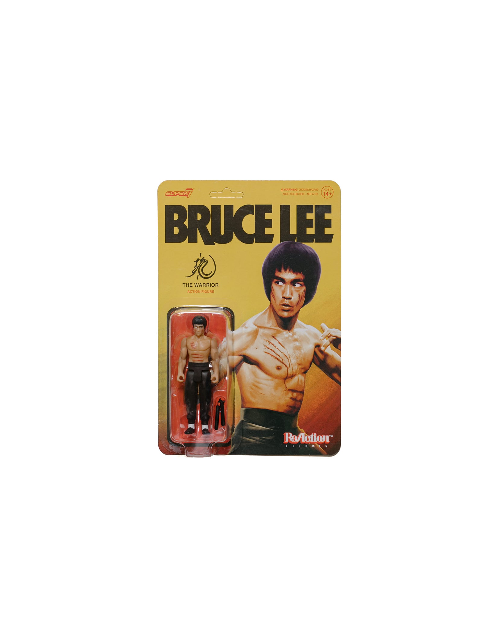 Super7 Bruce Lee Reaction Figure Wave 1 Bruce Lee (The Warrior)