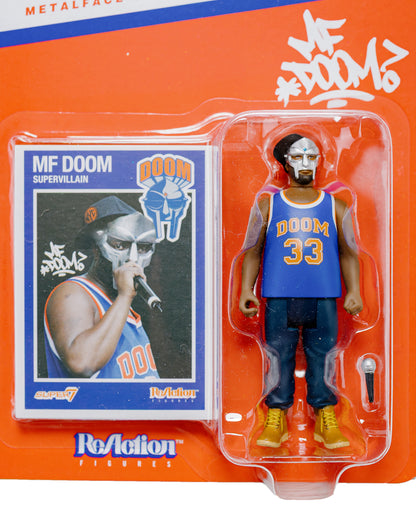 Super7 MF DOOM ReAction Wave 3 NYC w/ Trading Card
