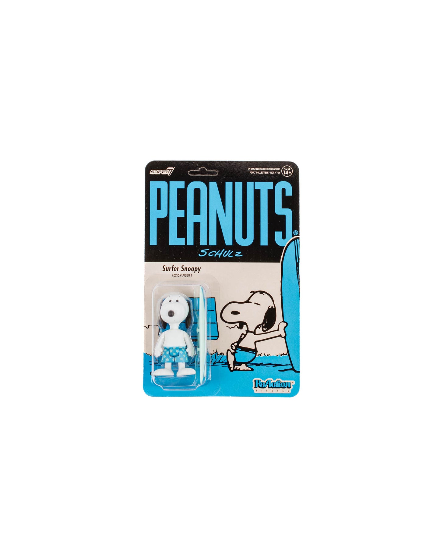 Super7 Peanuts ReAction Figure Wave 5 Surfer Snoopy