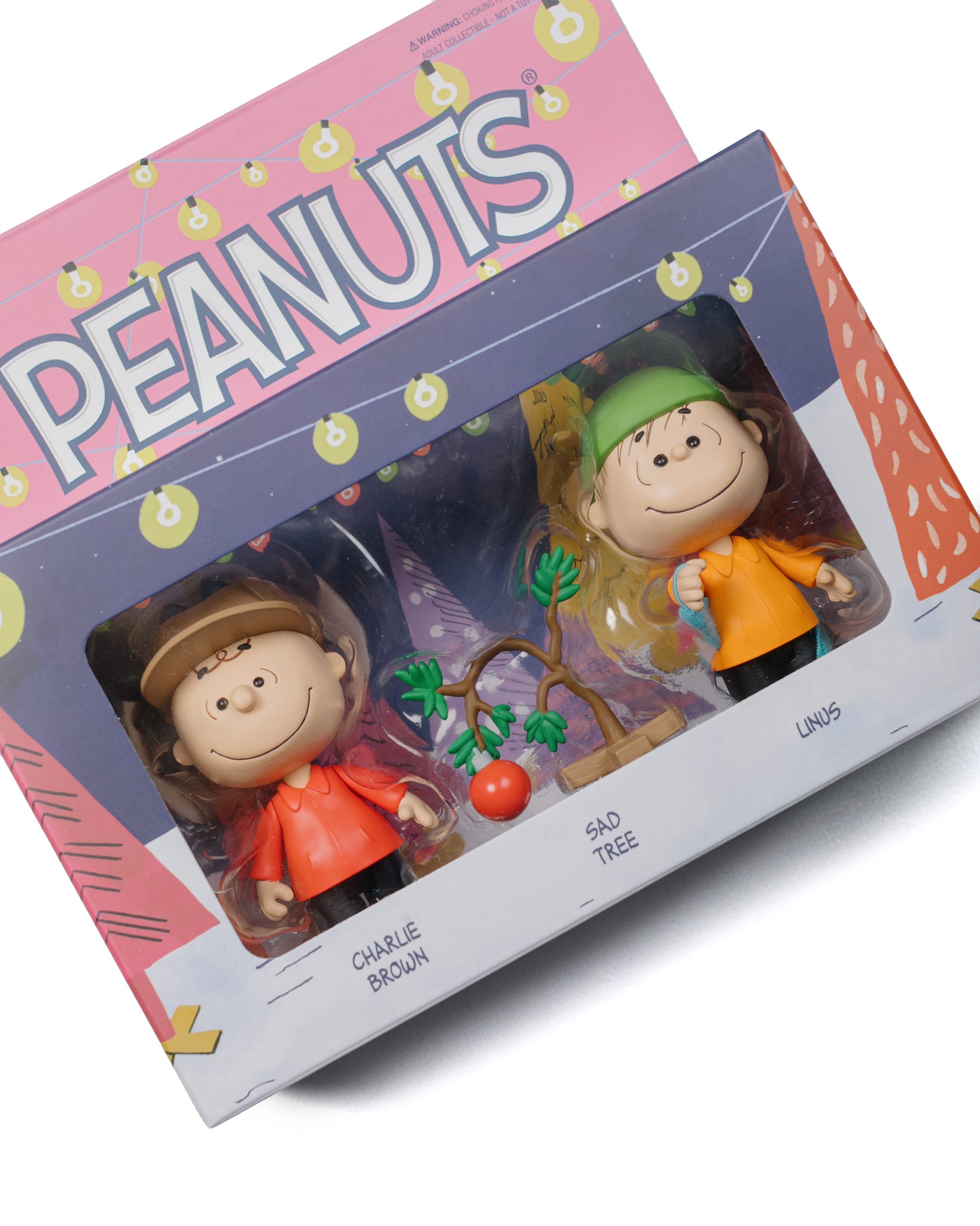 Super7 Peanuts ReAction Figure Wave 6 Holiday Box Set detail