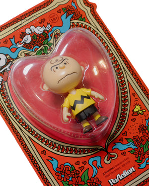 Super7 Peanuts ReAction Figures I Hate Valentine's Day Charlie Brown detail