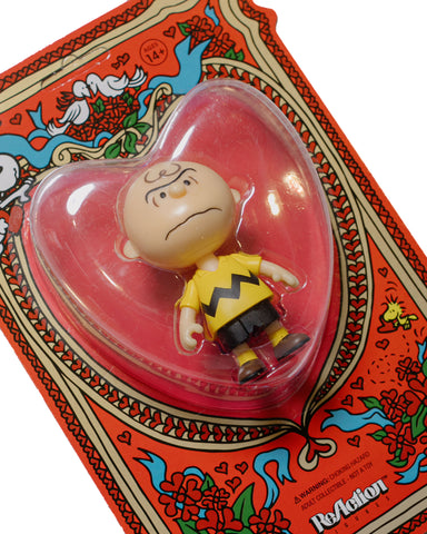 Super7 Peanuts ReAction Figures I Hate Valentine's Day Charlie Brown 