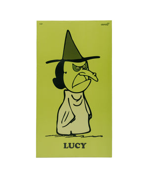 Super7 Peanuts SuperSize Vinyl Lucy In Witch Mask box