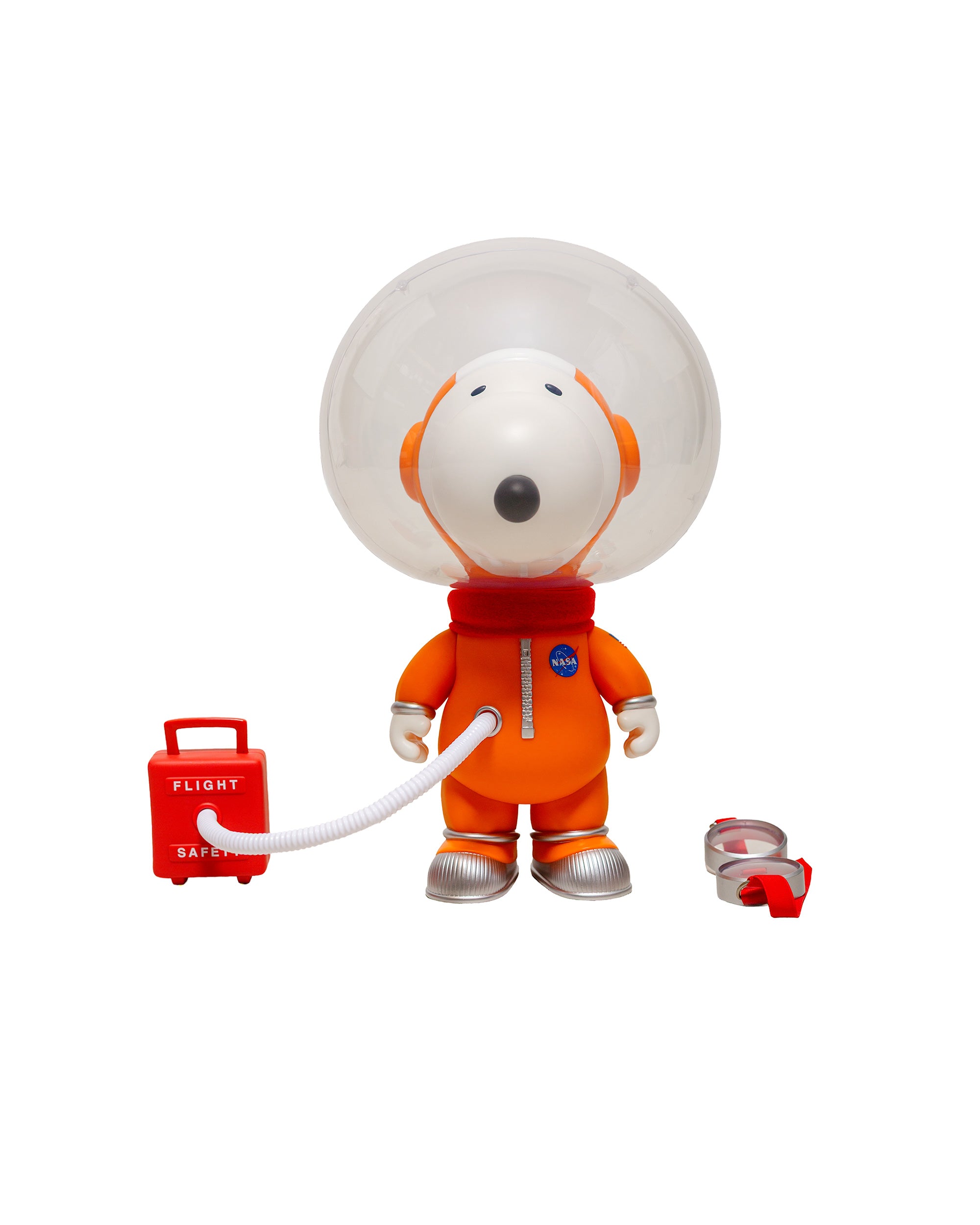 Super7 Peanuts SuperSize Vinyl Snoopy (Orange Spacesuit)