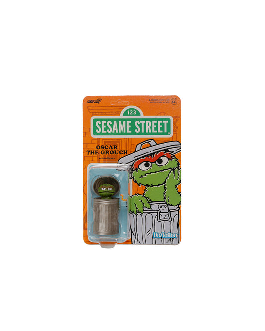 Super7 Sesame Street ReAction Figure Wave 2 'Oscar The Grouch'