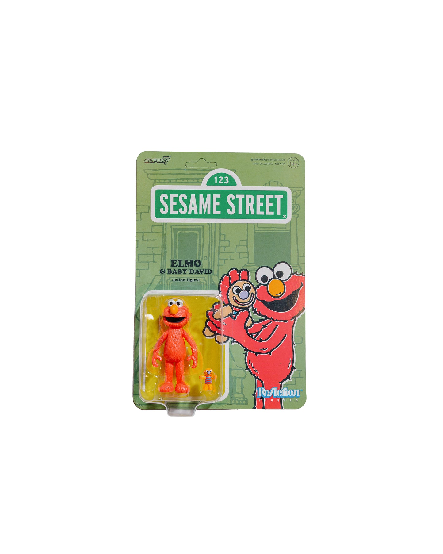 Super7 Sesame Street ReAction Figure Wave 4 'Elmo'
