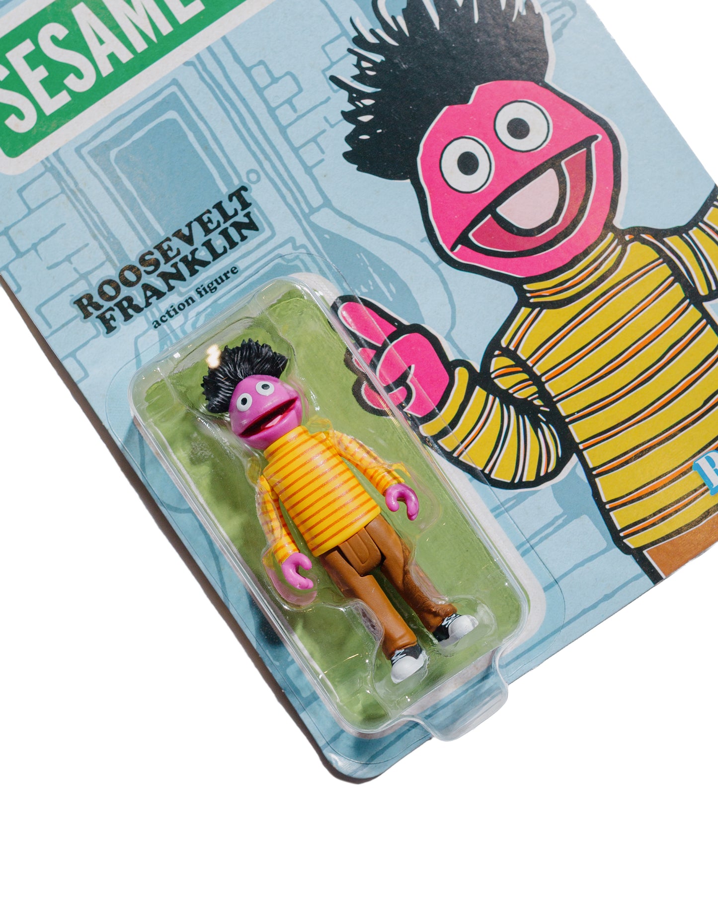 Super7 Sesame Street ReAction Figure Wave 4 'Roosevelt Franklin'