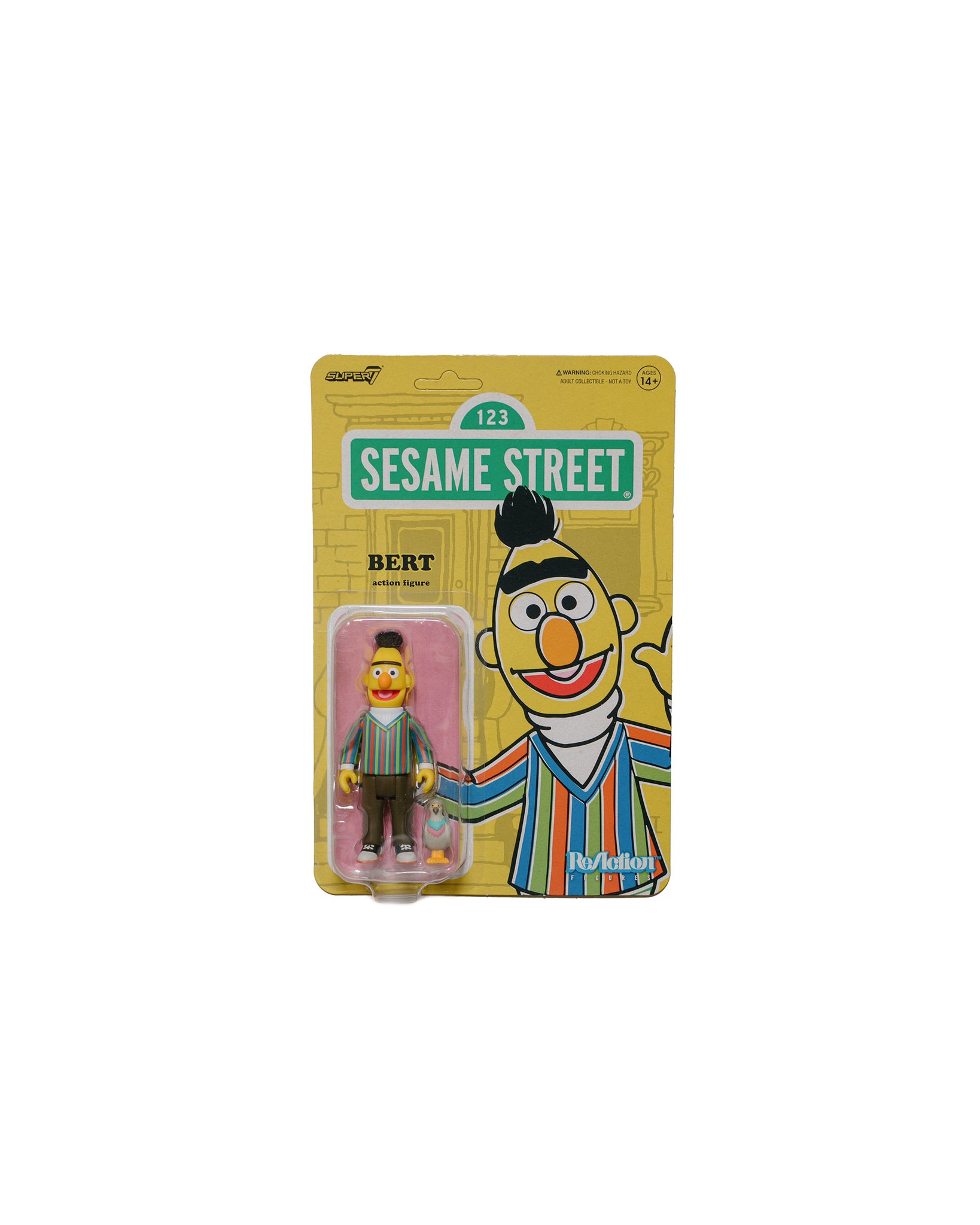 Super7 Sesame Street ReAction Wave 1 Bert