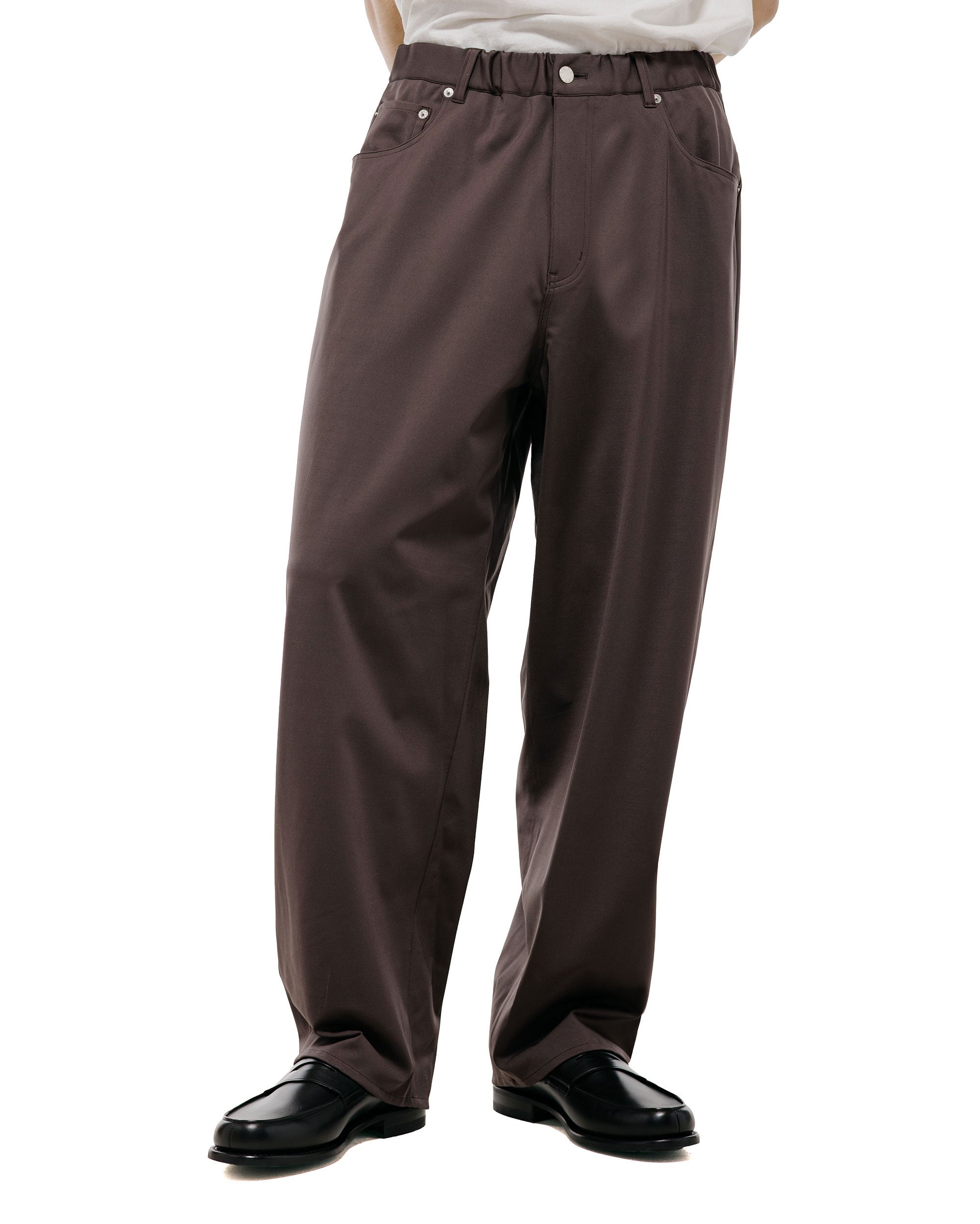 TTT MSW Chino Slacks Dark Brown
