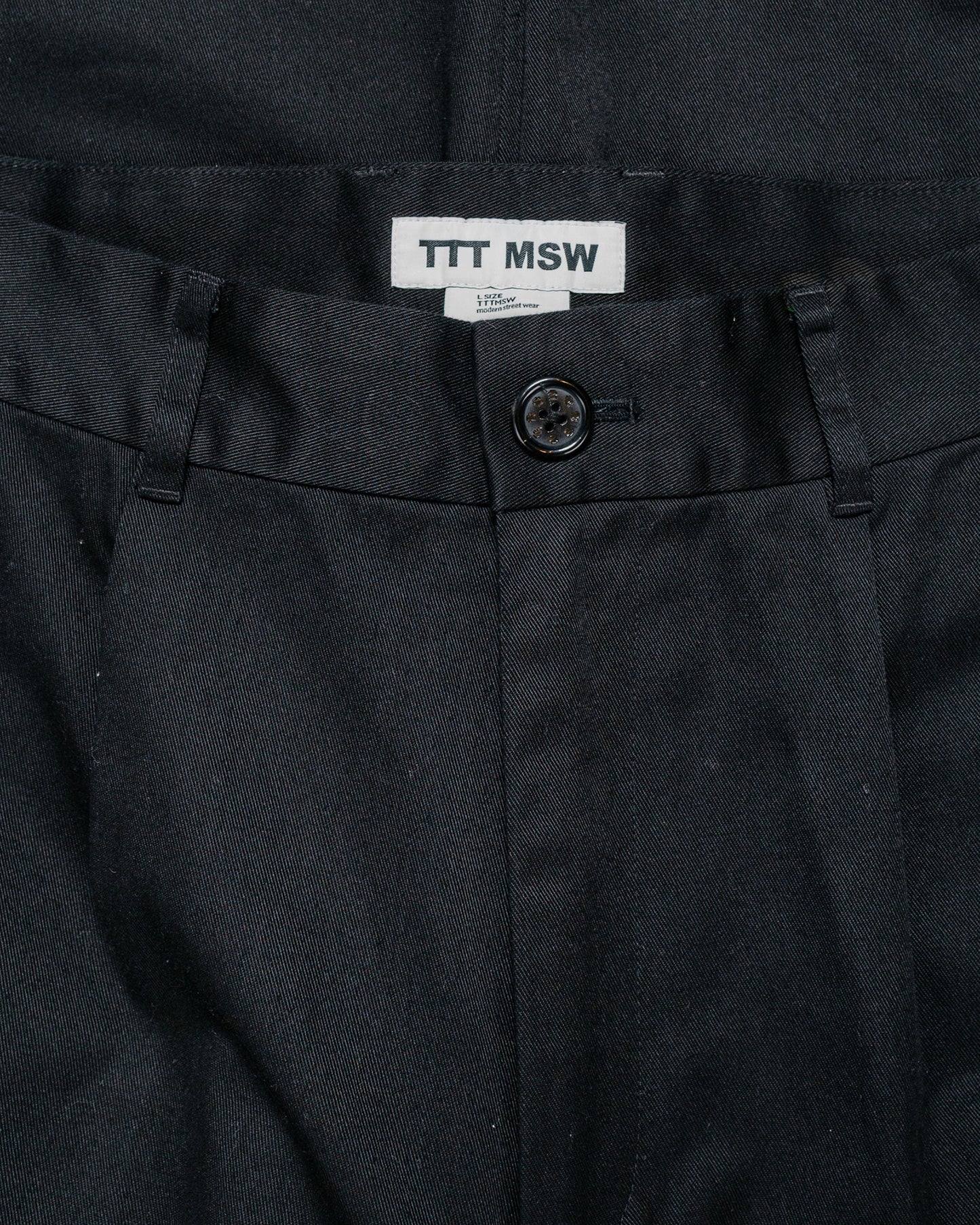 TTT MSW Chino Slacks Black