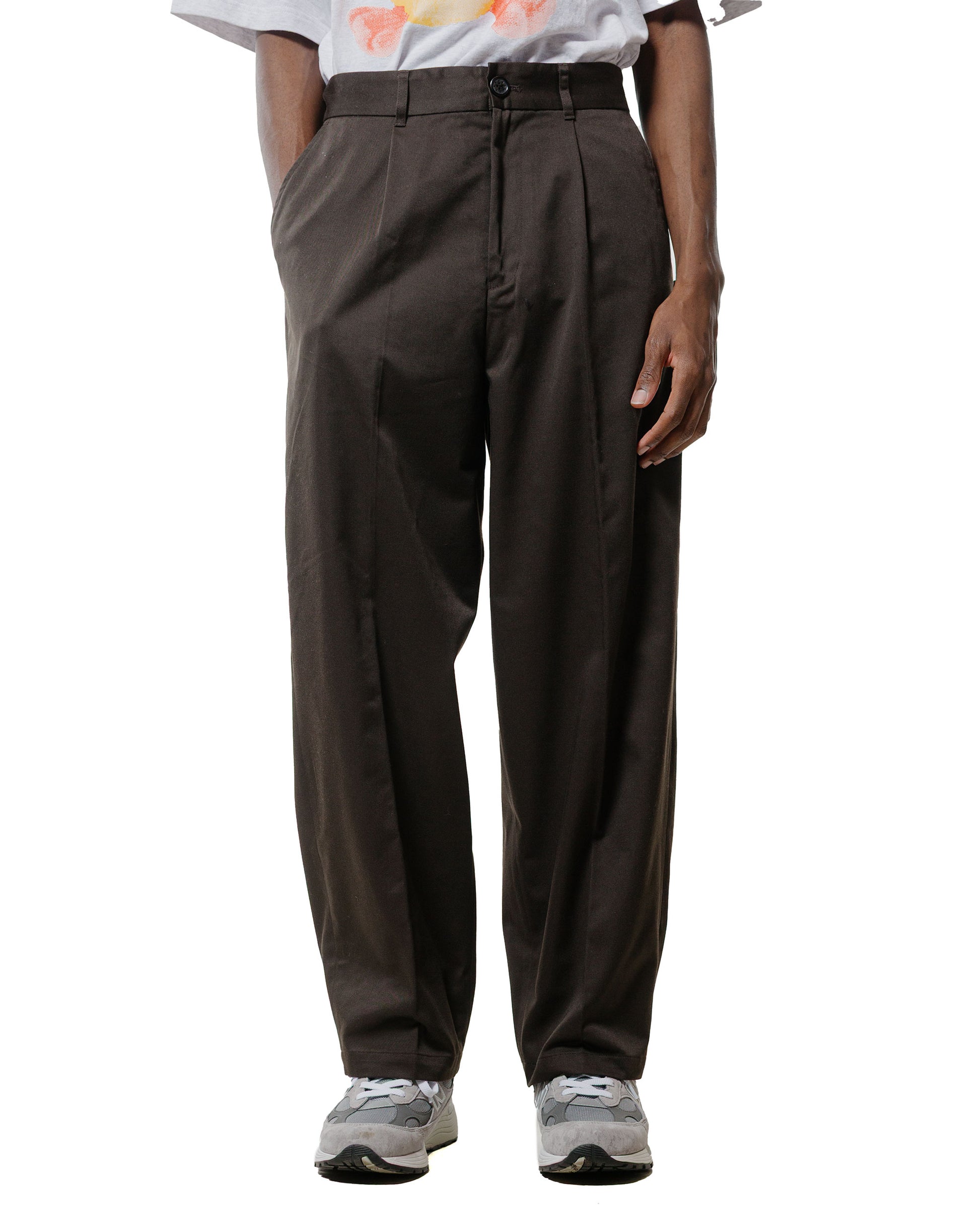 TTT MSW Chino Slacks Dark Brown