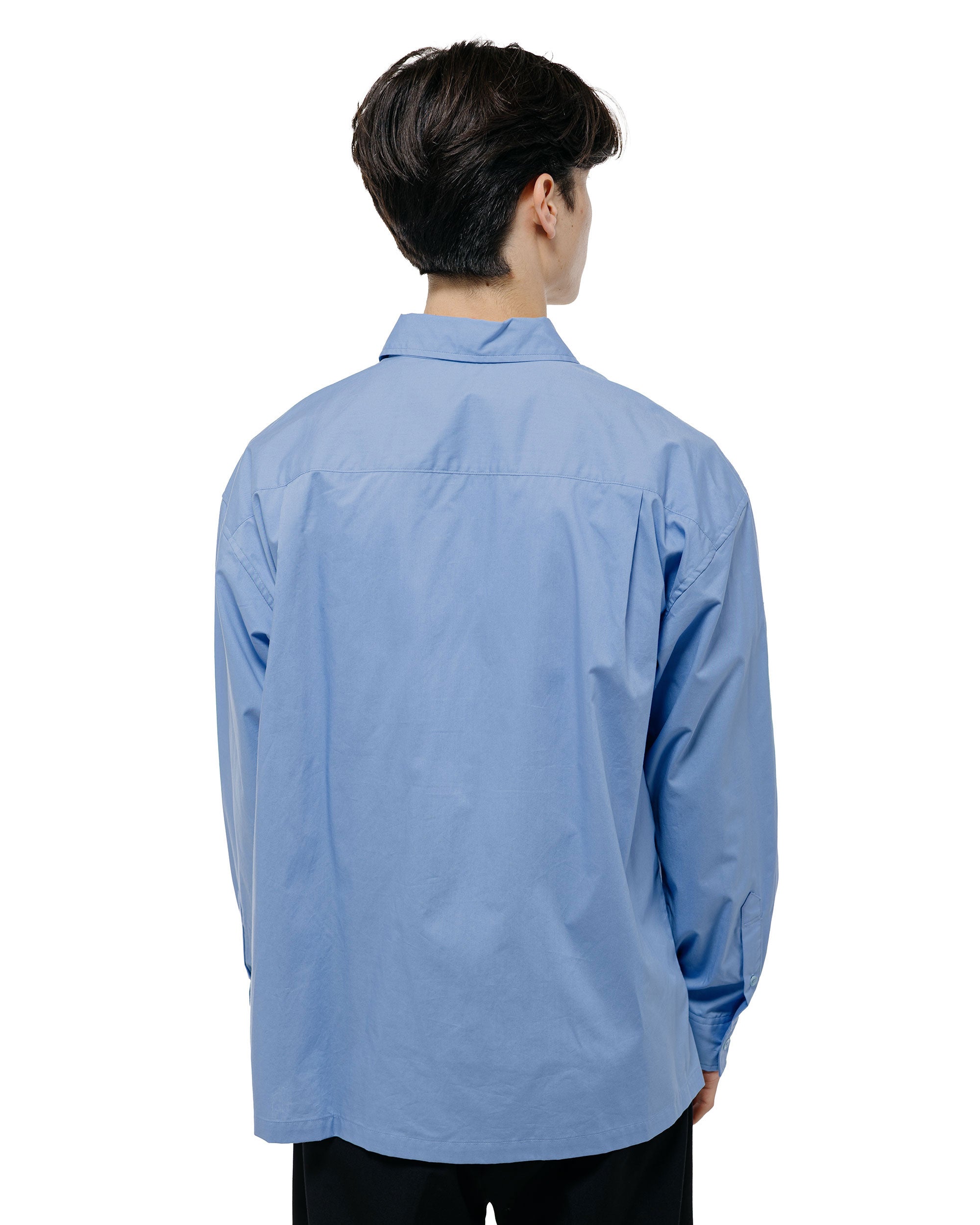 TTT MSW Regular Collar Shirt Blue
