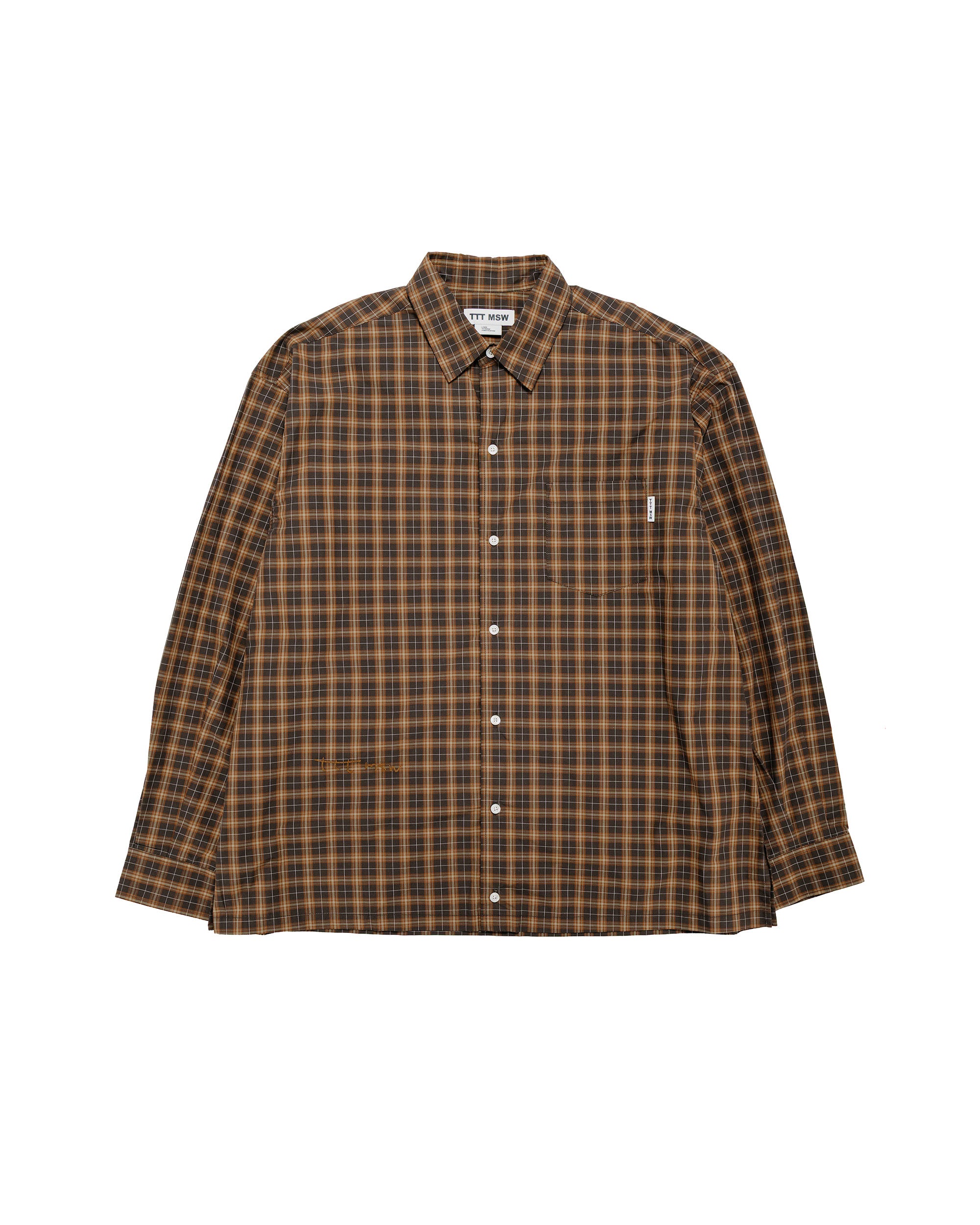 TTT MSW Chino Slacks Dark Brown