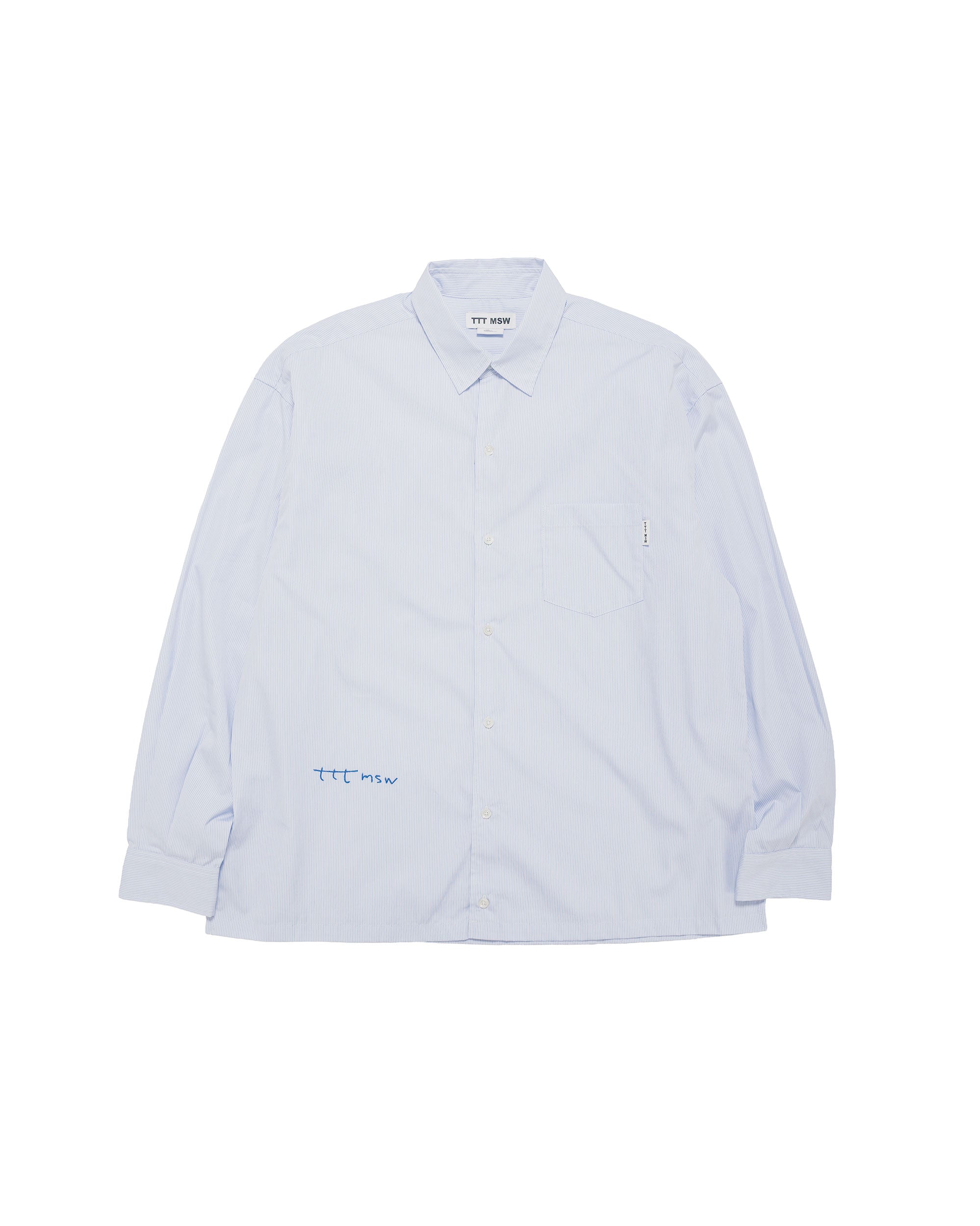 TTTMSWRegularCollarShirtWhiteS