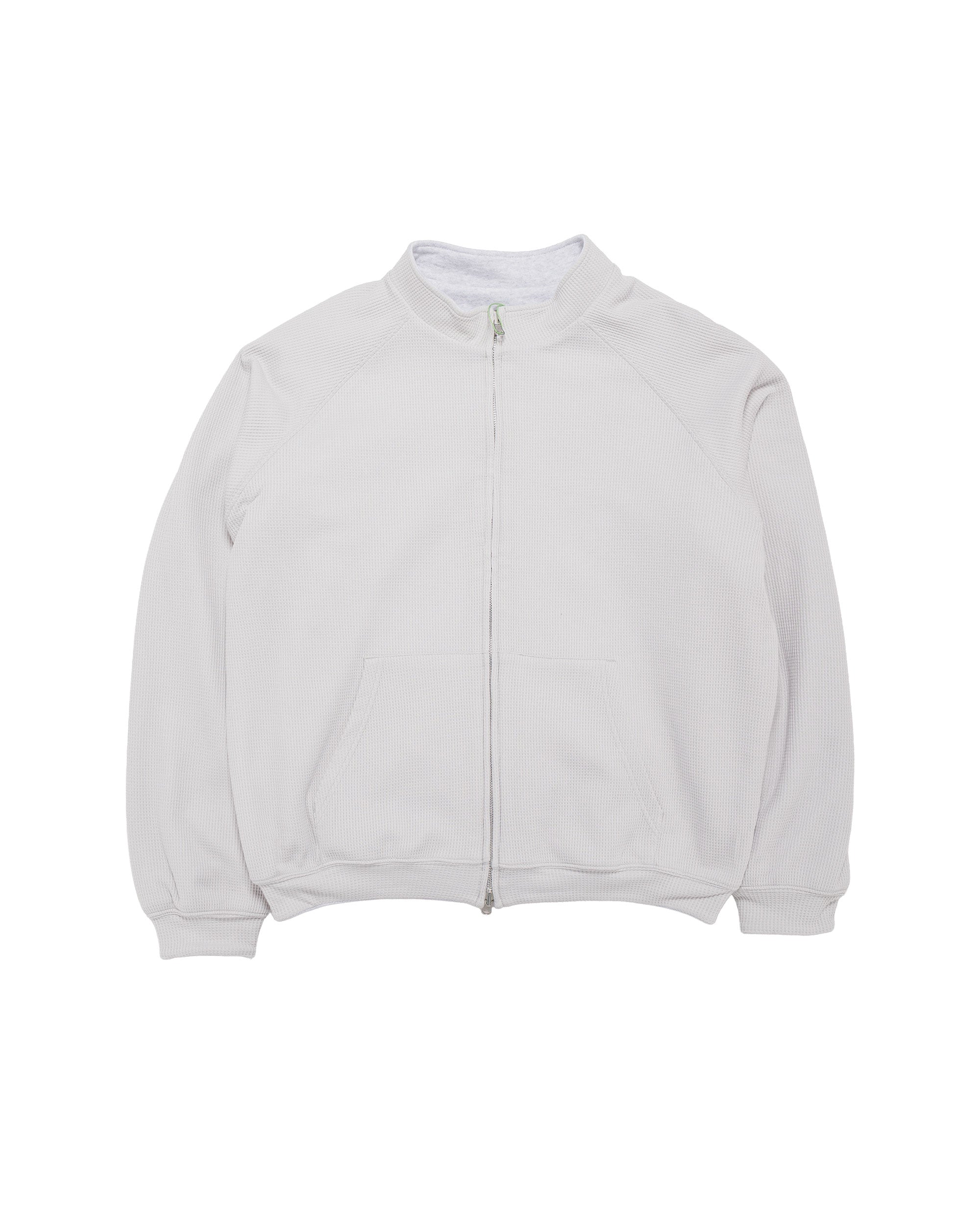 TTT MSW Zip Up Crew Neck Sweat Ash