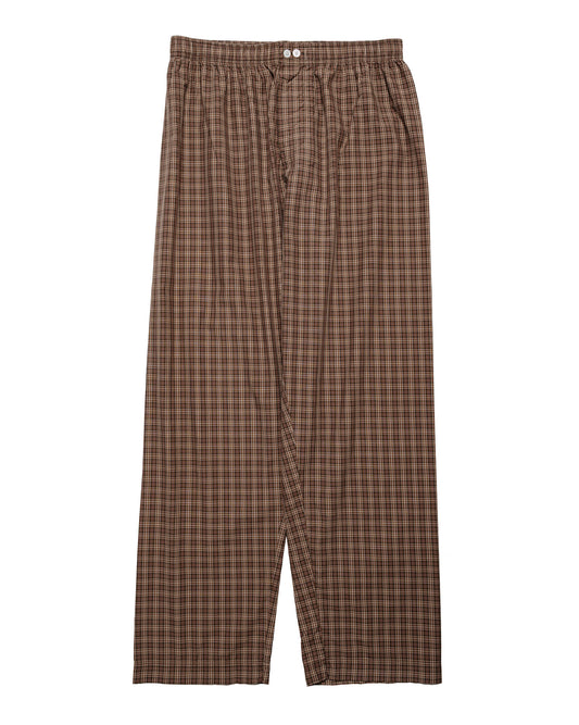 lost & found TEKLA Tekla Fine Twill Pyjama Pants Serra Checks