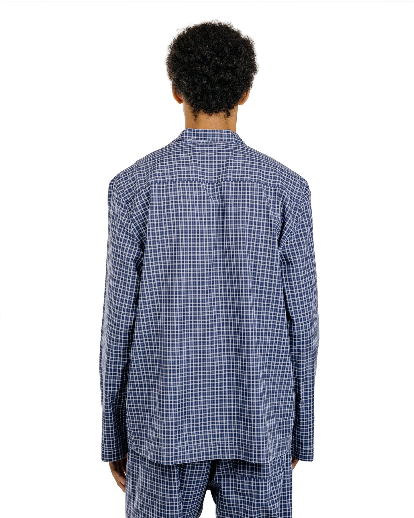 lost & found TEKLA Tekla Fine Twill Pyjama Shirt Lanegan Checks