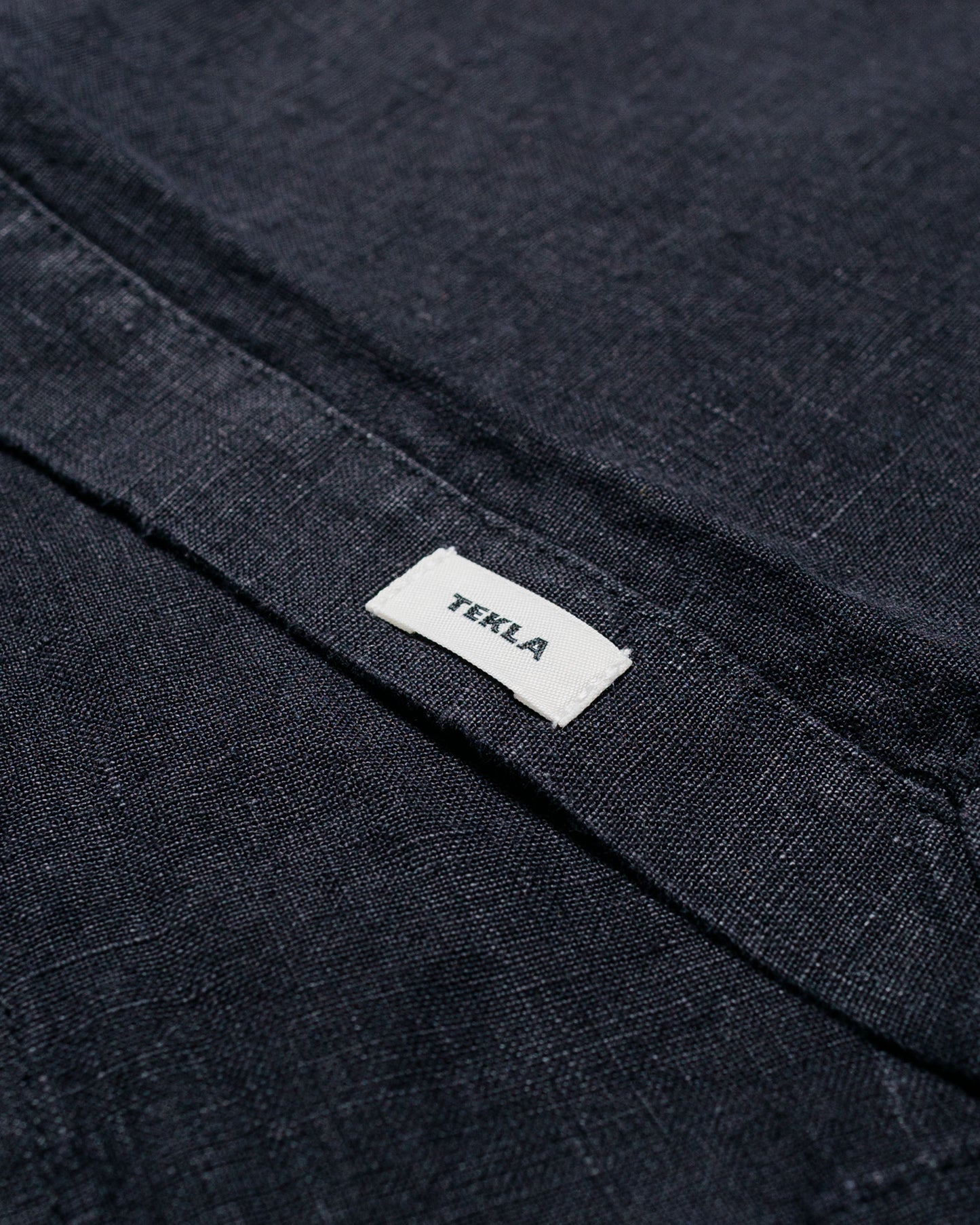 Tekla Kitchen Linen Napkin Black