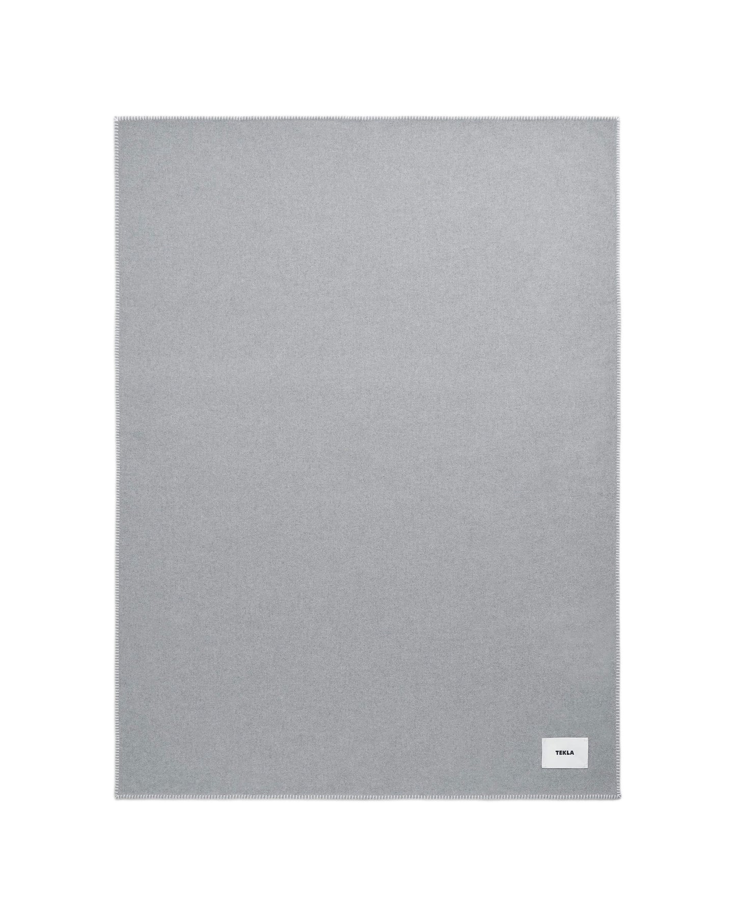 Tekla Lambswool Blanket Ash