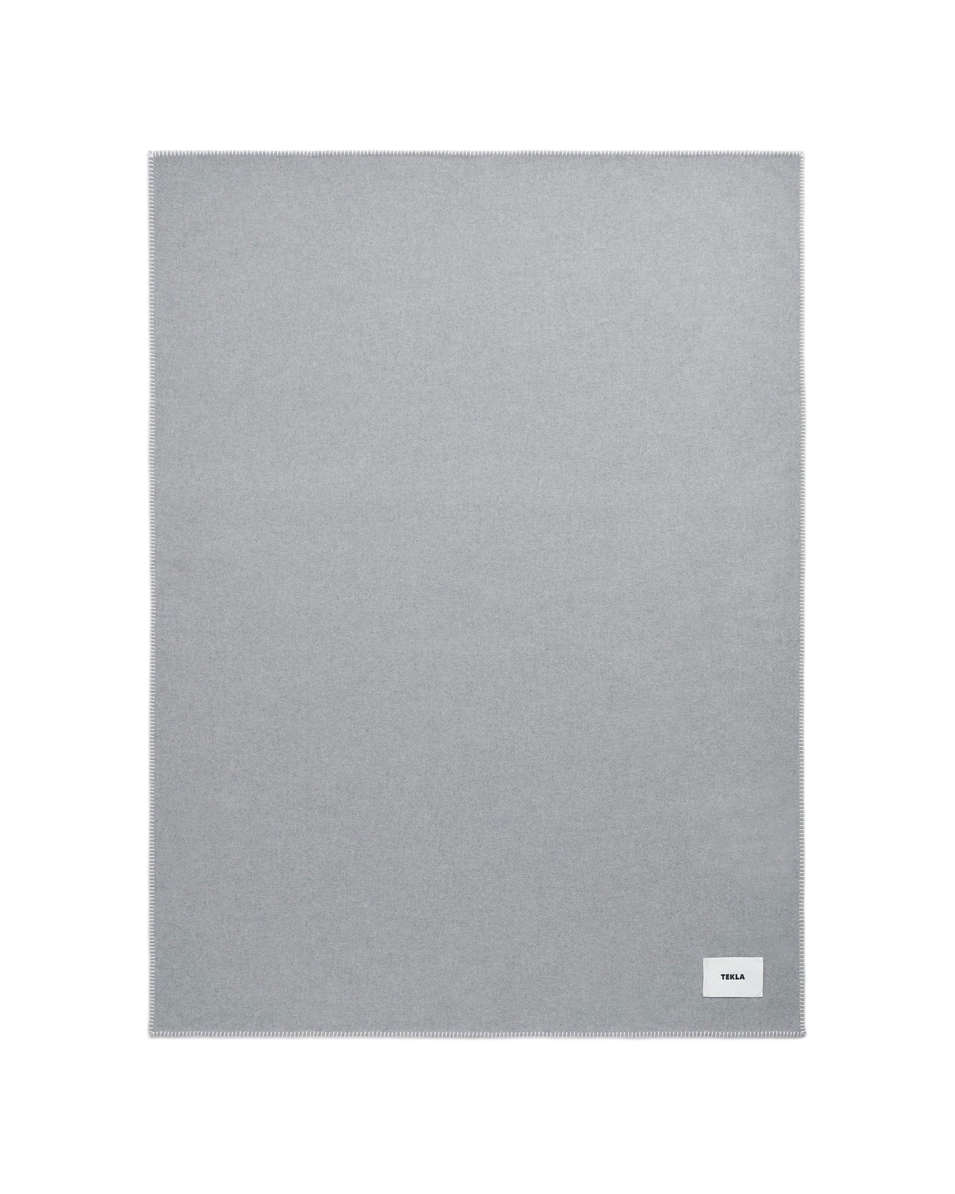 Tekla Lambswool Blanket Ash