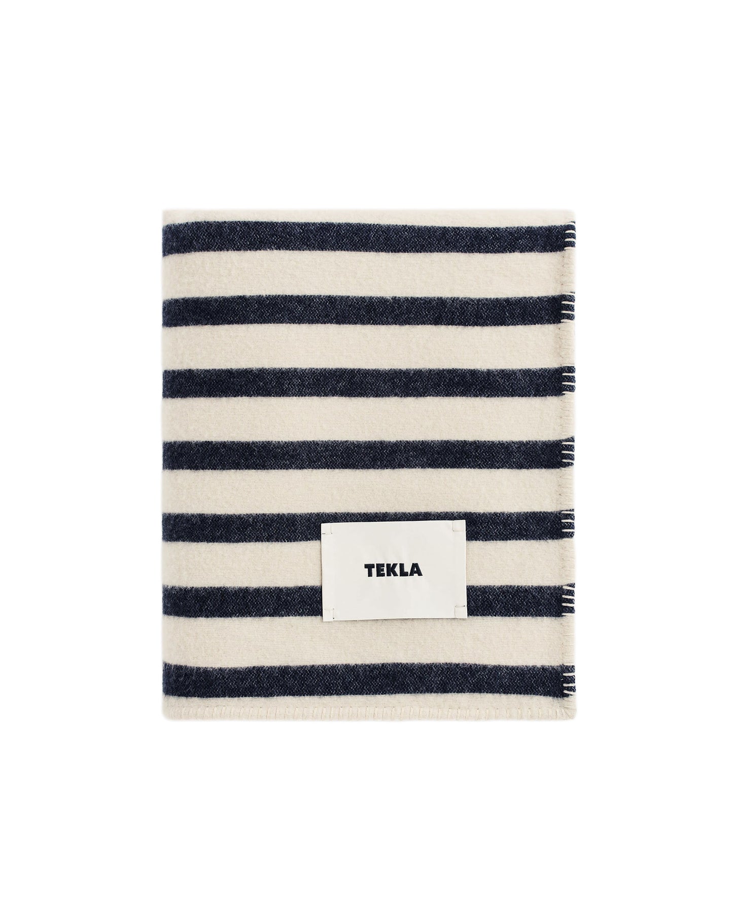 Tekla Lambswool Blanket Magpie Stripes