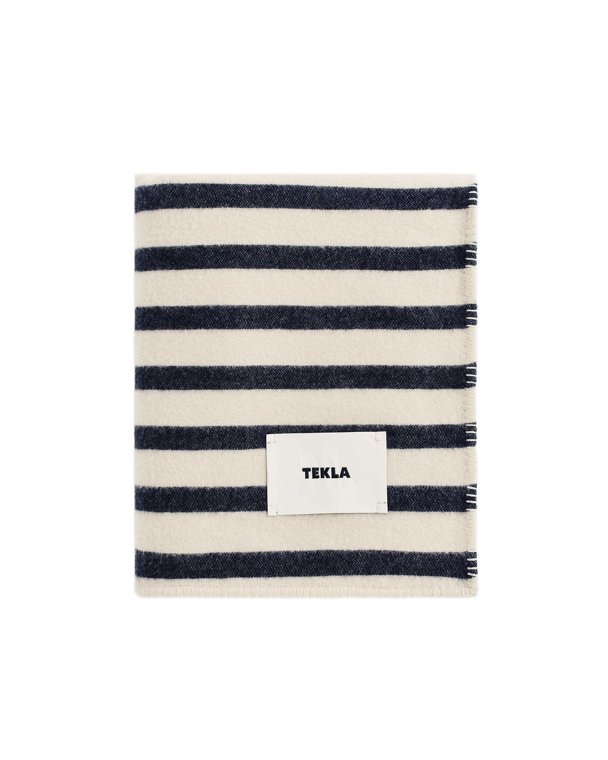 Tekla Lambswool Blanket Magpie Stripes