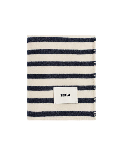 Tekla Lambswool Blanket Magpie Stripes