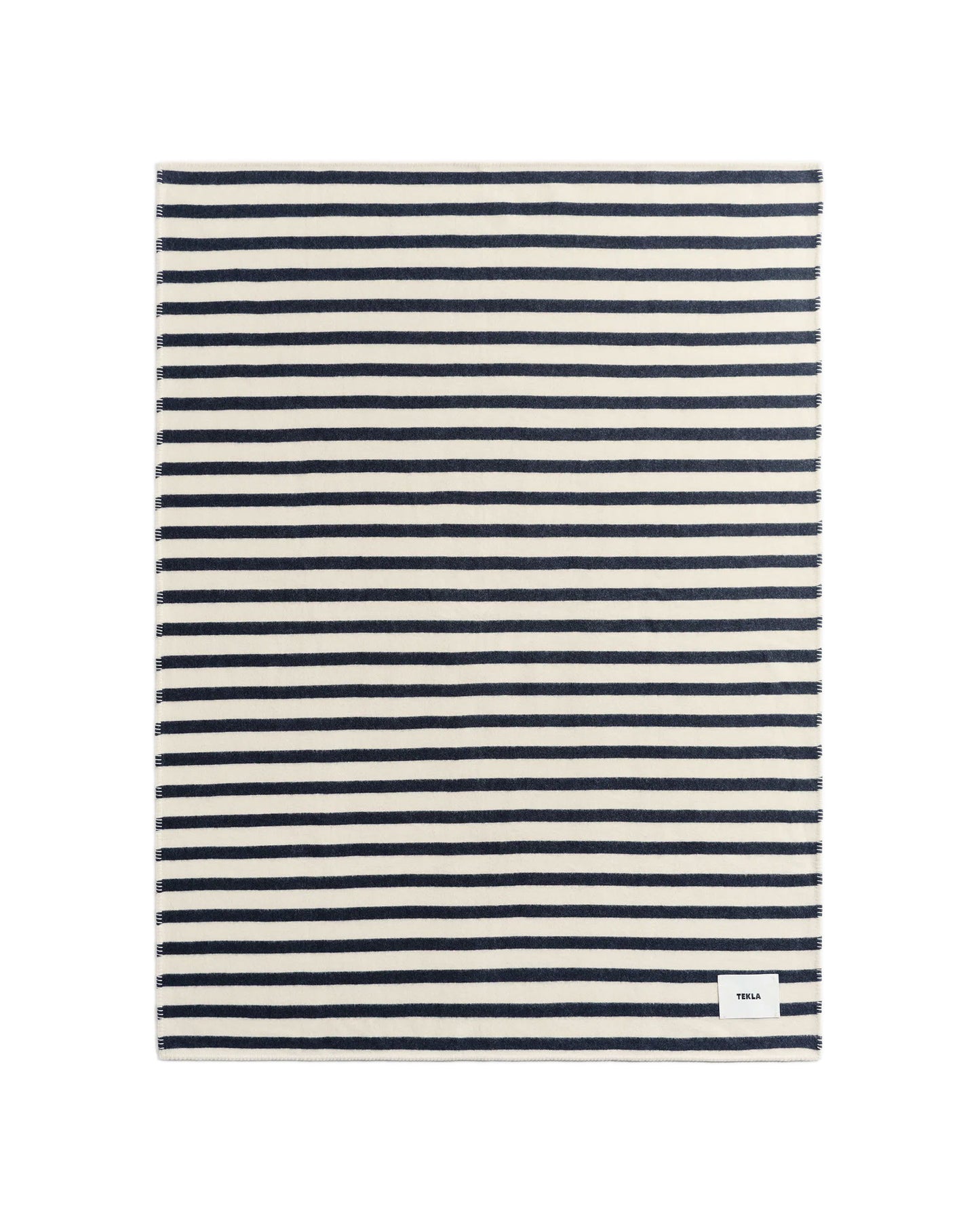 Tekla Lambswool Blanket Magpie Stripes