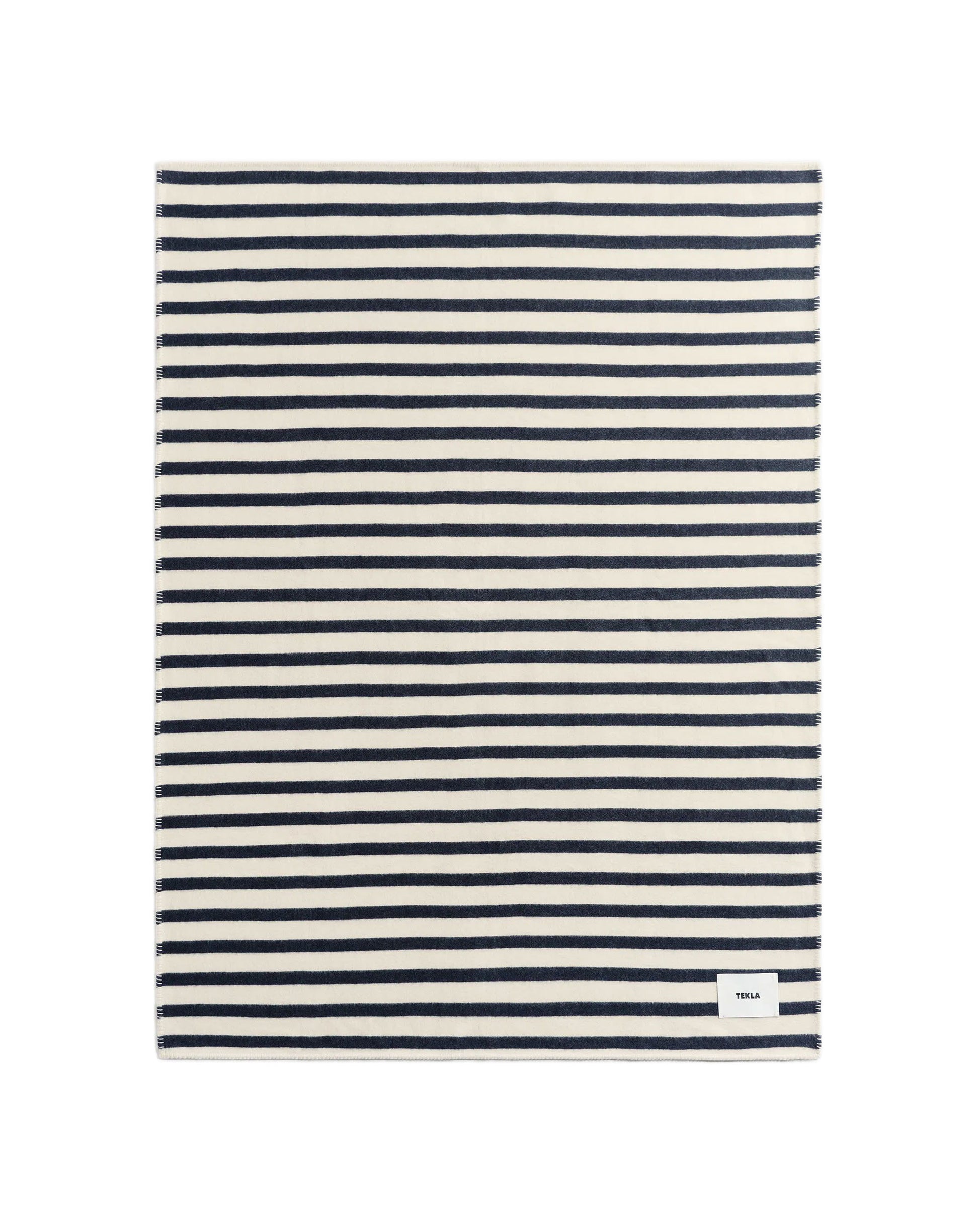 Tekla Lambswool Blanket Magpie Stripes