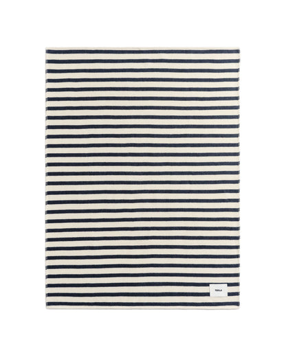 Tekla Lambswool Blanket Magpie Stripes