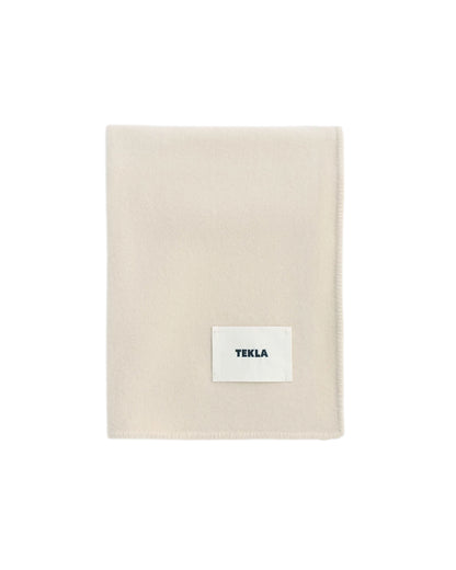 Tekla Lambswool Blanket Snow