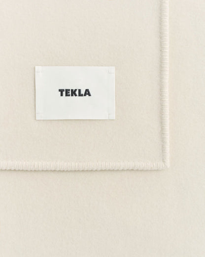 Tekla Lambswool Blanket Snow
