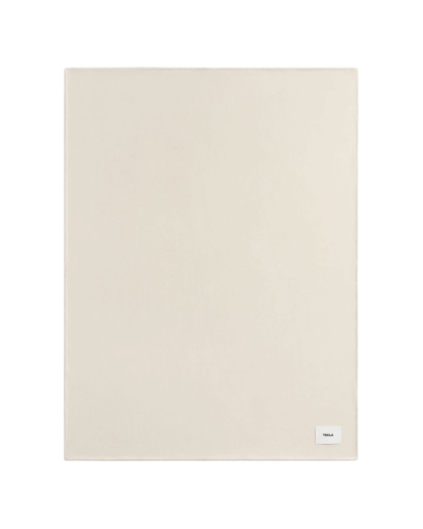 Tekla Lambswool Blanket Snow