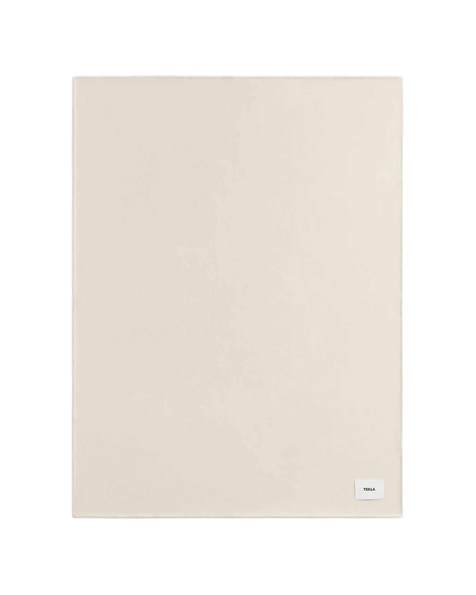 Tekla Lambswool Blanket Snow