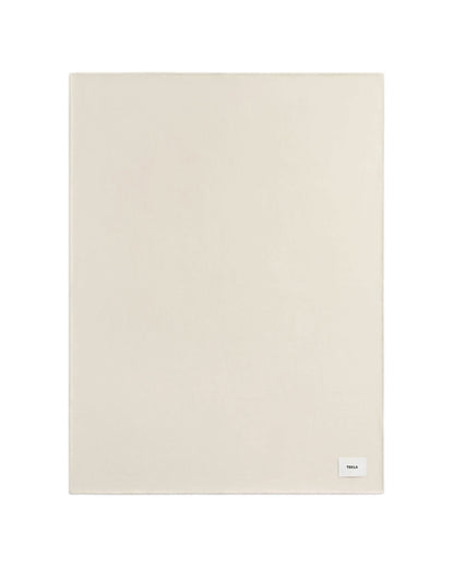 Tekla Lambswool Blanket Snow