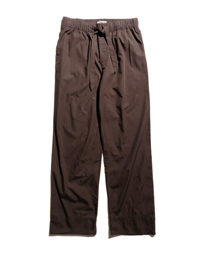 Tekla Poplin Pyjama Pants Coffee